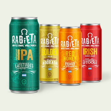 Diseño de Packaging: Cerveza Artesanal Rabieta