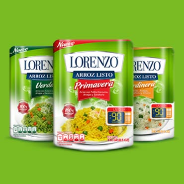 Diseño de Marca y Packaging: Arroz Lorenzo