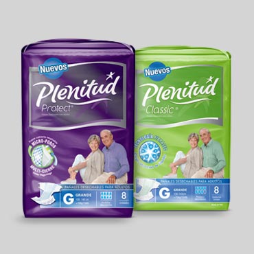 Diseño de Packaging: Plenitud, Protección Adulta